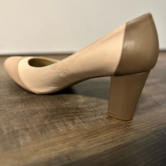 Naturalizer N5 comfort taupe pumps shoes size 7 1/2 - Picture 2 of 5